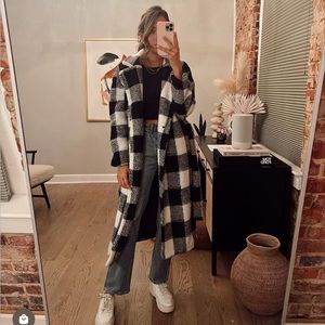 VESTIQUE | carol plaid coat